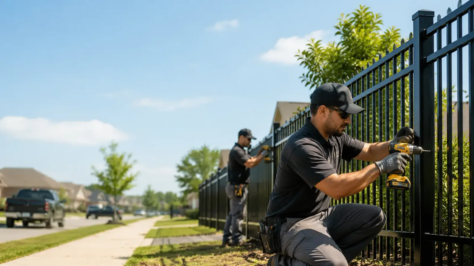 Metal Fence Installation in Buford, GA